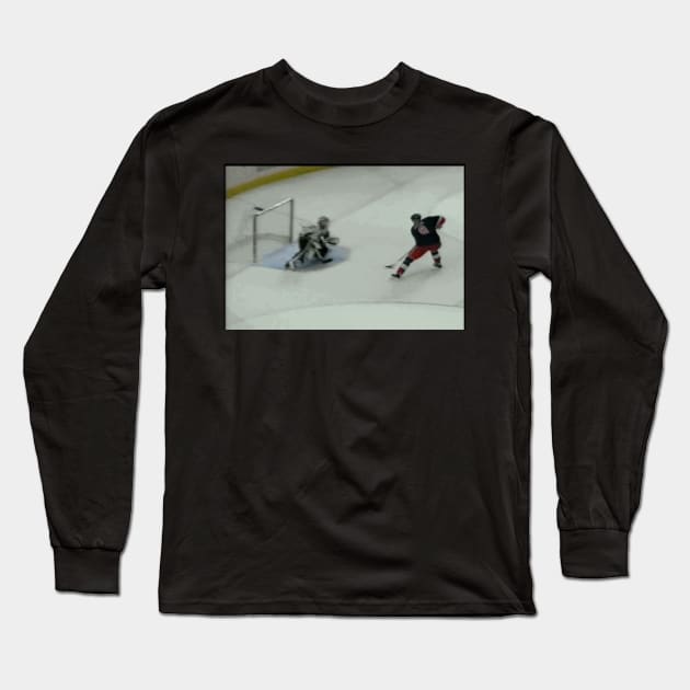 Malik Shootout Long Sleeve T-Shirt by countxyz